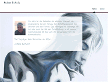 Tablet Screenshot of andreas-buchwald.com