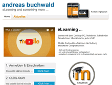 Tablet Screenshot of andreas-buchwald.de